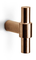PB9 - cabinet knob 9mm PVD light bronze
