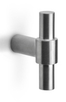 PB9 - cabinet knob 9mm satin stainless steel