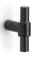 PB9 - cabinet knob 9mm PVD satin black