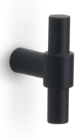 PB9 - cabinet knob 9mm satin black