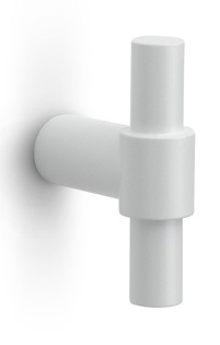 PB14 - cabinet knob 14mm white