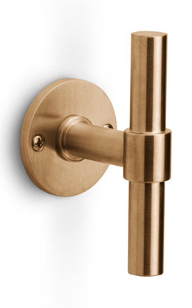 PBT15V/50 - fixed knob on rose PVD light bronze