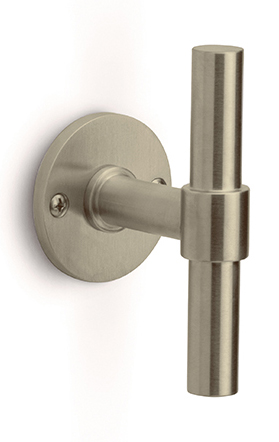 PBT15V - solid knob fixed on rose