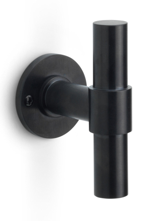 PBT20V/50 - fixed knob on rose PVD satin black