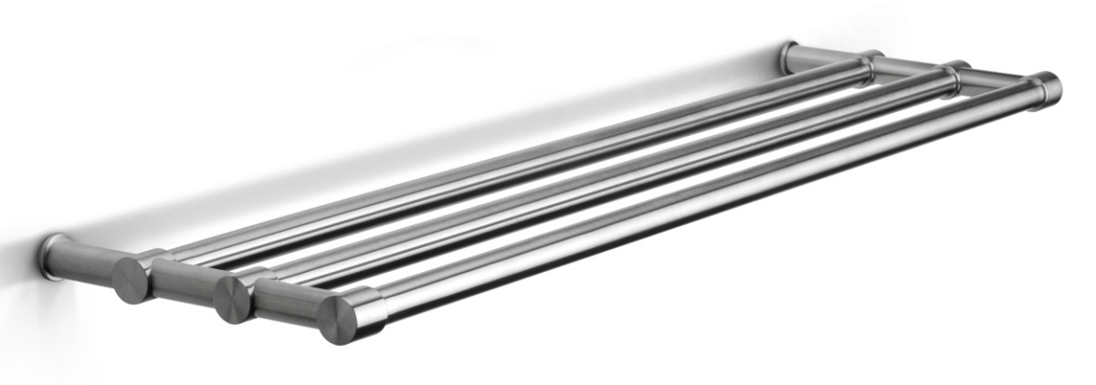 PB775 - towel rack satin stainless steel AISI 316