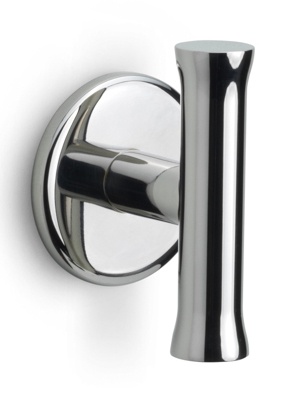 EV102ZL/64 - solid unsprung door handle on rose without logo satin black