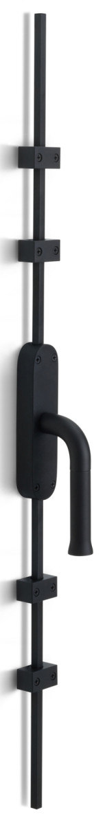 KO-EV101 - L NOUR KO-EV101 espagnolette bolt satin black left-turning