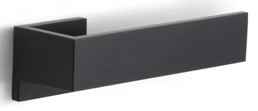 BM101 - solid sprung door handle on hidden rose bronze