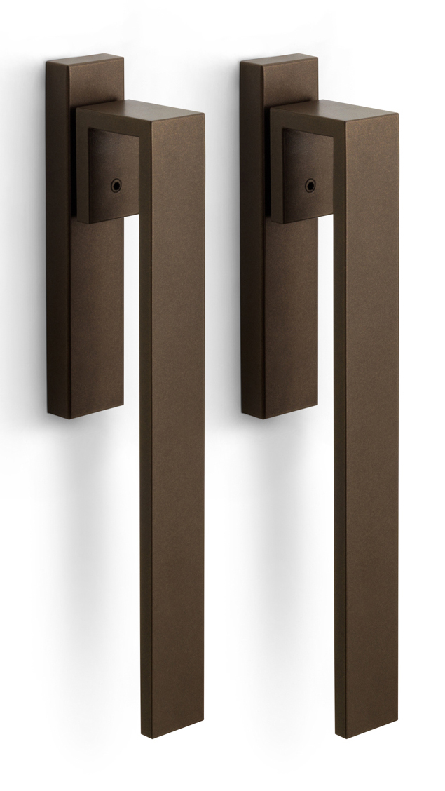 BM230PAY - pair of solid lift-up hardware for sliding doors including profile cylinder hole PC69