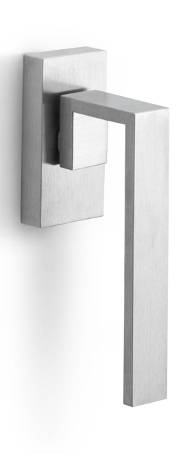 BM110-DK - non-locking tilt and turn window handle satin stainless steel