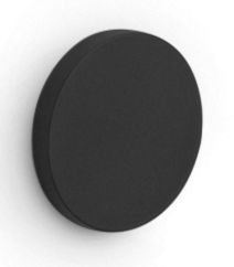 BBB53 - blank escutcheon satin black