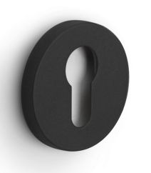 BBY53 - profile cylinder escutcheon satin black