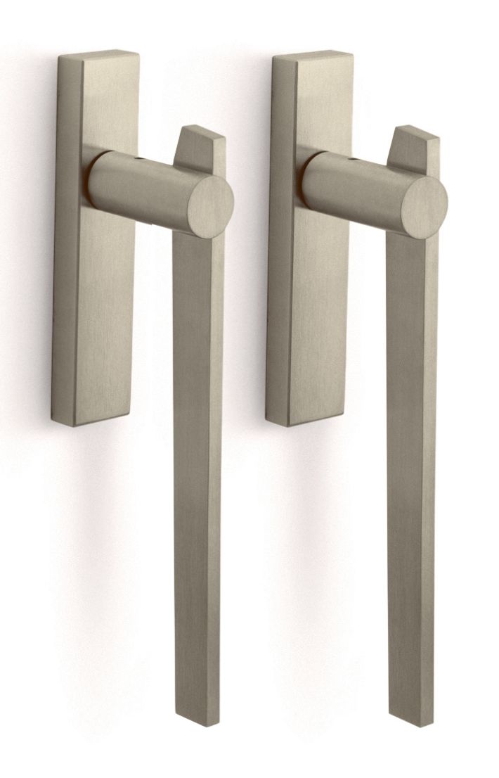 BB230PAY - pair of solid lift-up hardware for sliding doors including profile cylinder hole PC69
