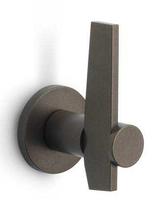 BB200V - fixed (front door) knob bronze