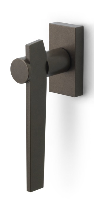 BB100-DK - R TENSE BB100-DK non-locking tilt and turn window handle bronze right-turning