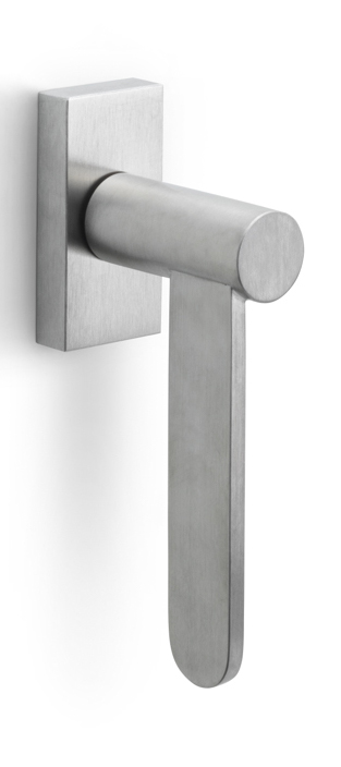 BB102-DK - R TENSE BB102-DK non-locking tilt and turn window handle satin stainless steel right-turning