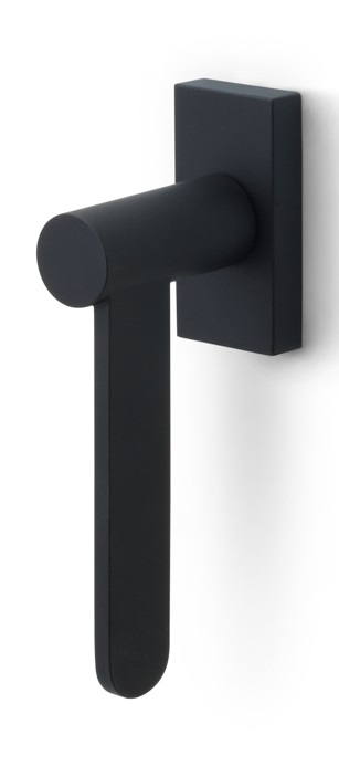 BB102-DK - L TENSE BB102-DK non-locking tilt and turn window handle satin black left-turning
