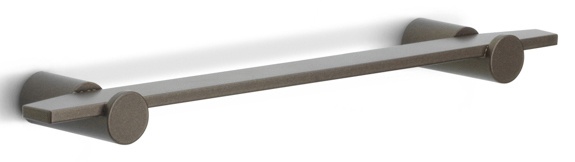 BB25/160 - solid cabinet handle  satin stainless steel