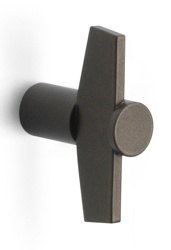 BB25M - solid cabinet knob  satin stainless steel