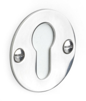 LZBY50 - profile cylinder escutcheon polished stainless steel