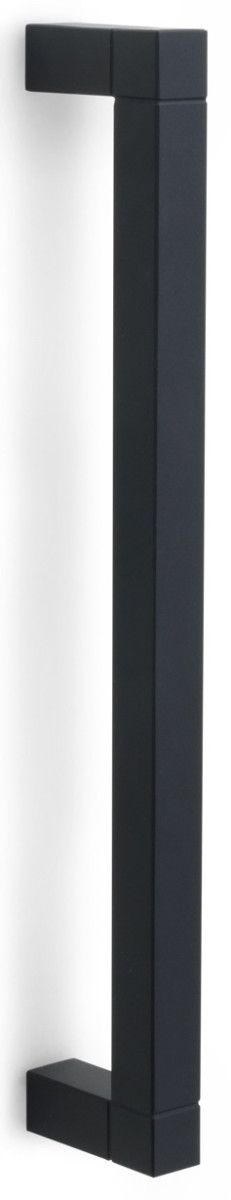 JB320 - NM SQUARE JB320 PS pull handle with bolt-through fixing satin black