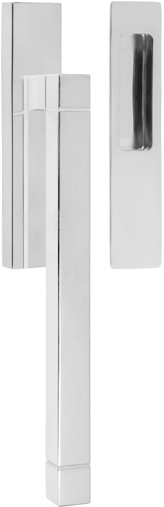 JB230Y - lift-up sliding door handle profile cylinder hole Y69 polished stainless steel
