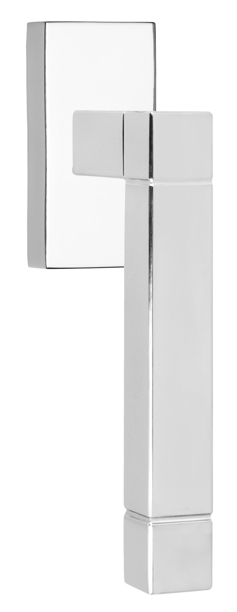 JB100-DK - R SQUARE JB100-DK non-locking tilt and turn window handle polished stainless steel right-turning