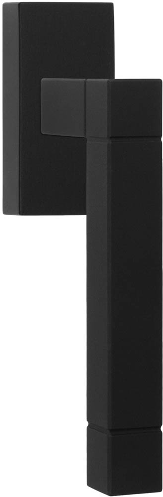JB100-DK - L SQUARE JB100-DK non-locking tilt and turn window handle satin black left-turning