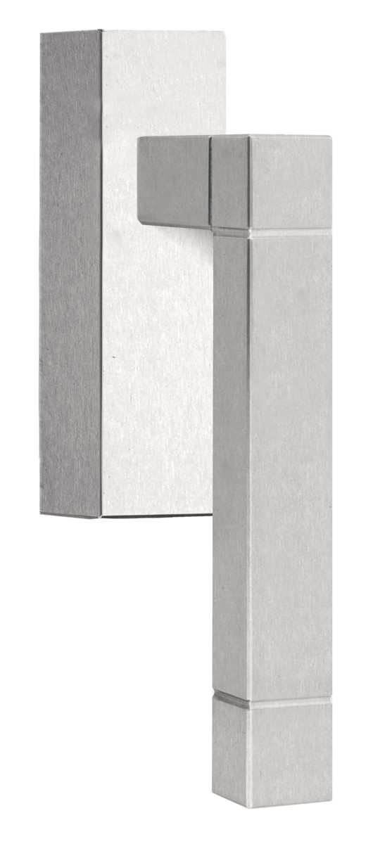 JB100-DKLOCK - R SQUARE JB100-DKLOCK locking tilt and turn window handle satin stainless steel right-turning