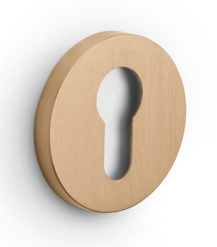 PBIY53 - profile cylinder escutcheon PVD light bronze