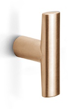 PBI13M - solid cabinet knob bronze