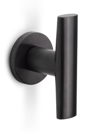 PBI103V/53 - fixed knob on rose PVD satin black