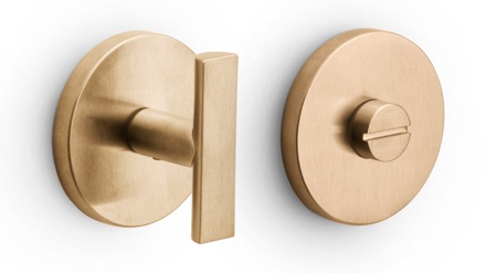 PBAWC53 - turn and release set including Q5/6/7/8 spindle PVD light bronze
