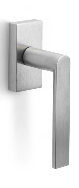 PBA100-DK - L ARC PBA100-DK non-locking tilt and turn window handle satin stainless steel left-turning
