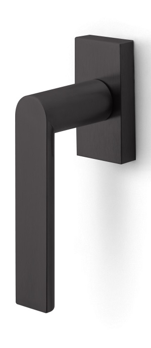 PBA101-DK - L ARC PBA101-DK non-locking tilt and turn window handle PVD satin black left-turning