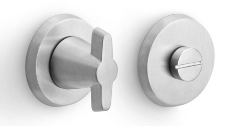 OHWC54 - turn and release set including Q5/6/7/8 spindle satin stainless steel