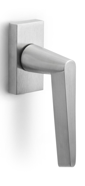 OH102-DK - non-locking tilt and turn window handle satin stainless steel