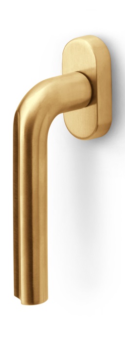 DR101-DK-O - R ECLIPSE DR101-DK-O non-locking tilt and turn window handle PVD satin gold right-turning