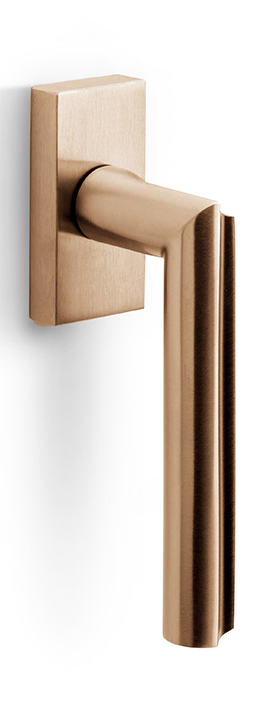 DR102-DK - L ECLIPSE DR102-DK non-locking tilt and turn window handle PVD light bronze left-turning