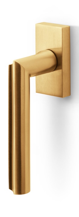 DR102-DK - R ECLIPSE DR102-DK non-locking tilt and turn window handle PVD satin gold right-turning