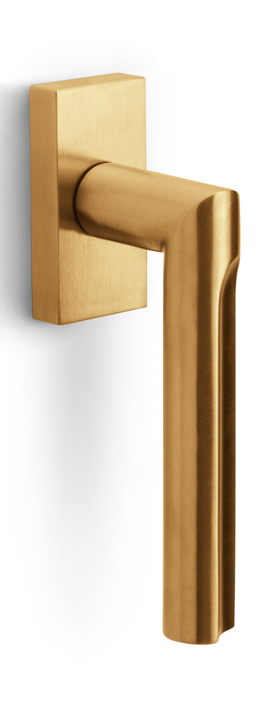 DR103-DK - R ECLIPSE DR103-DK non-locking tilt and turn window handle PVD satin gold right-turning