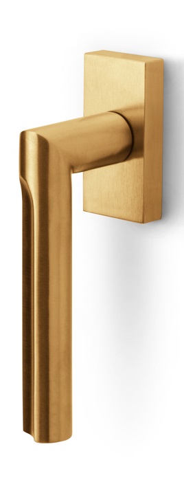 DR103-DK - L ECLIPSE DR103-DK non-locking tilt and turn window handle PVD satin gold left-turning