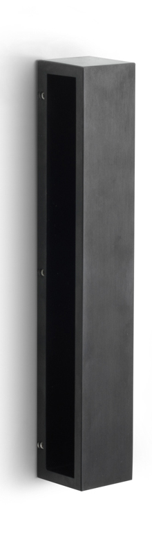 EK180 - sliding door pull handle PVD satin black
