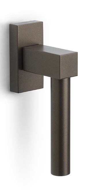 EK102-DK - non-locking tilt and turn window handle bronze