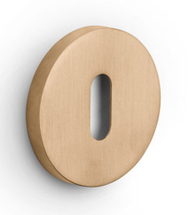 GLN53 - key escutcheon PVD light bronze
