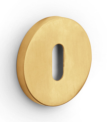 GLN53 - key escutcheon PVD satin gold