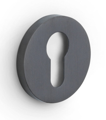 GLY53 - profile cylinder escutcheon PVD satin black