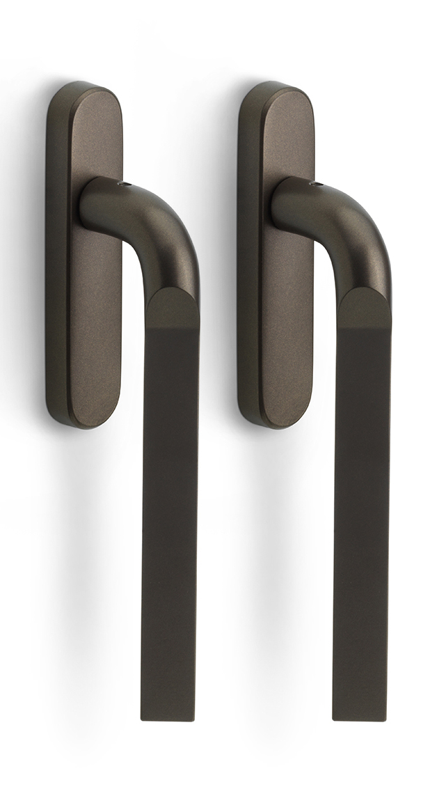 GL230PA - set of lift-up sliding door handles bronze