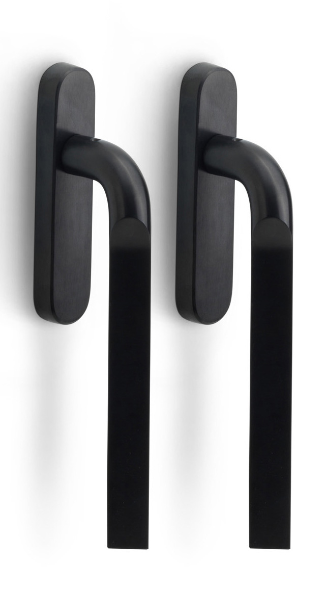 GL230PA - set of lift-up sliding door handles PVD satin black
