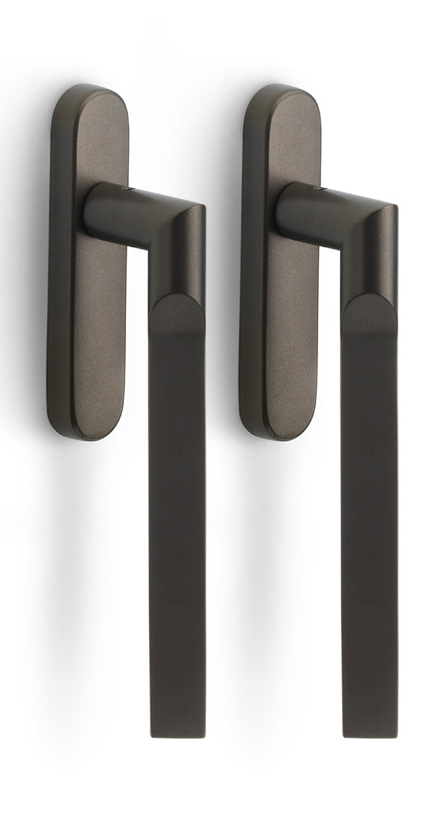 GL231PA - set of lift-up sliding door handles bronze
